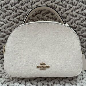 Coach Serena Satchel NWOT in Chalk